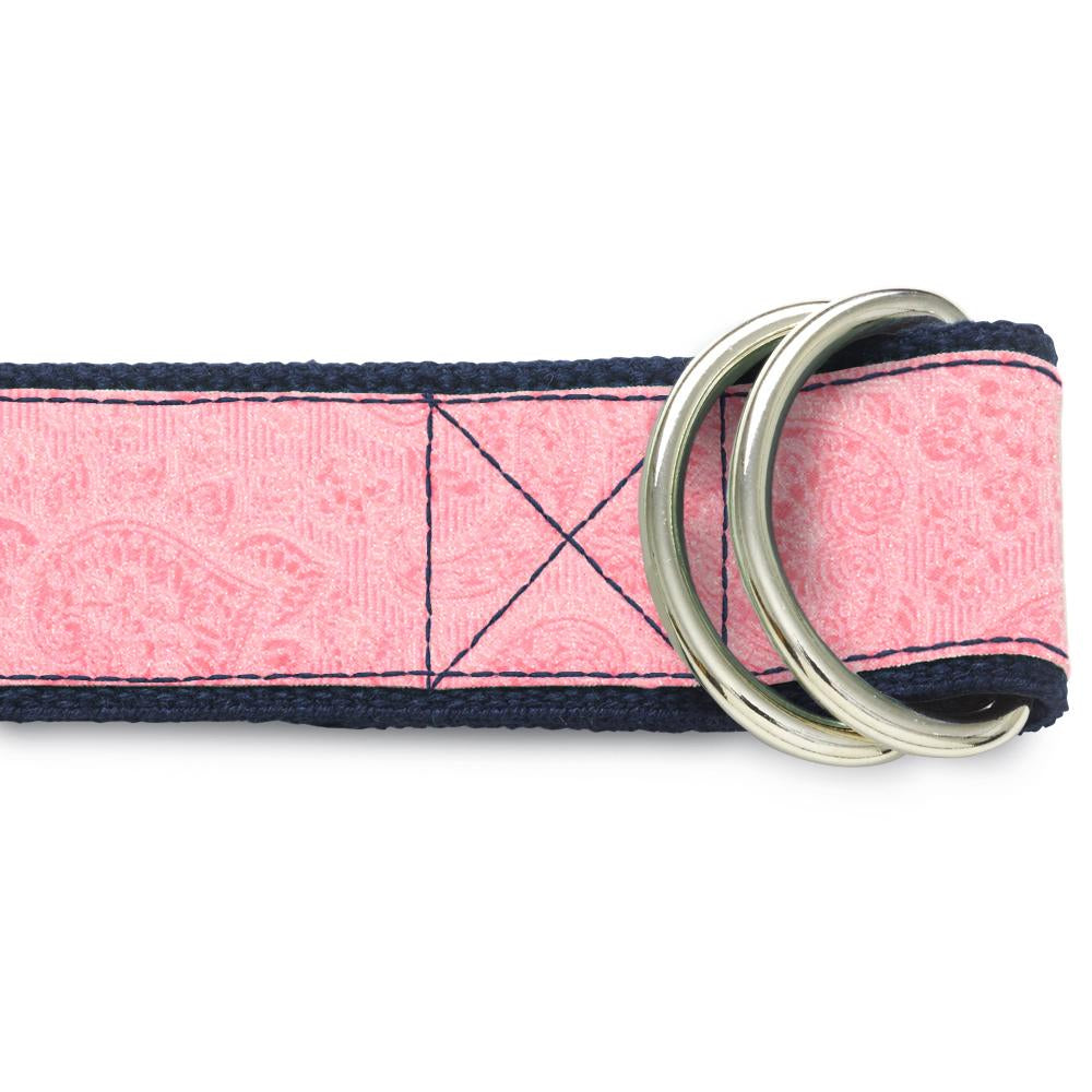Pembroke Pink - D-Ring Belts