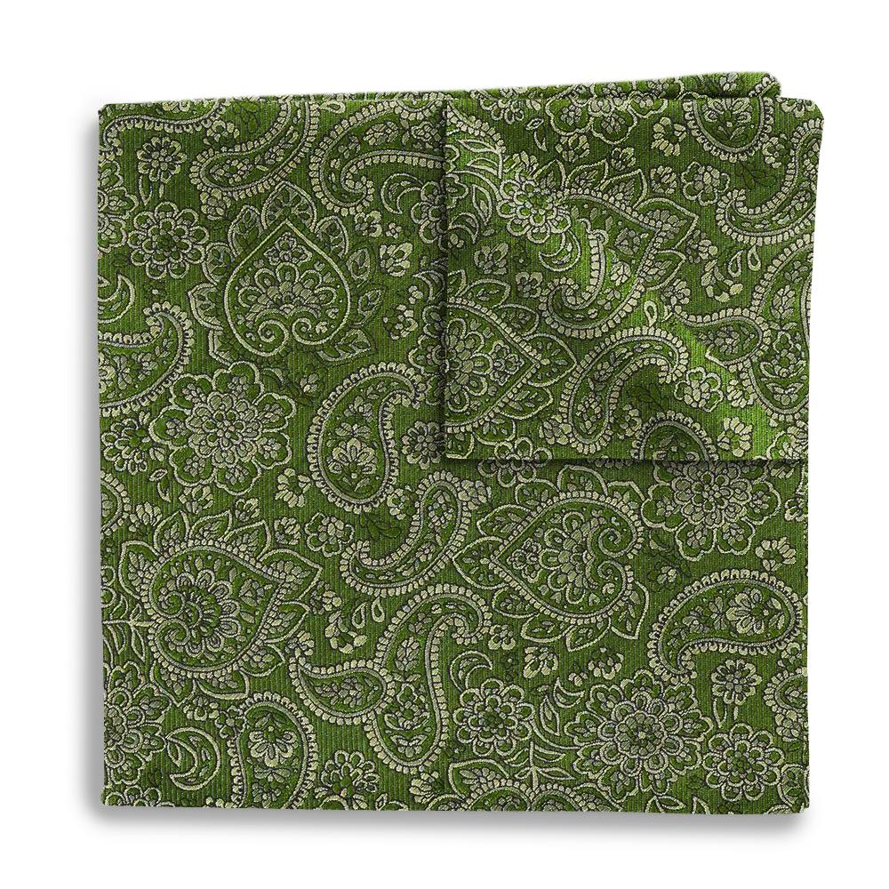Pembroke Olive - Pocket Squares