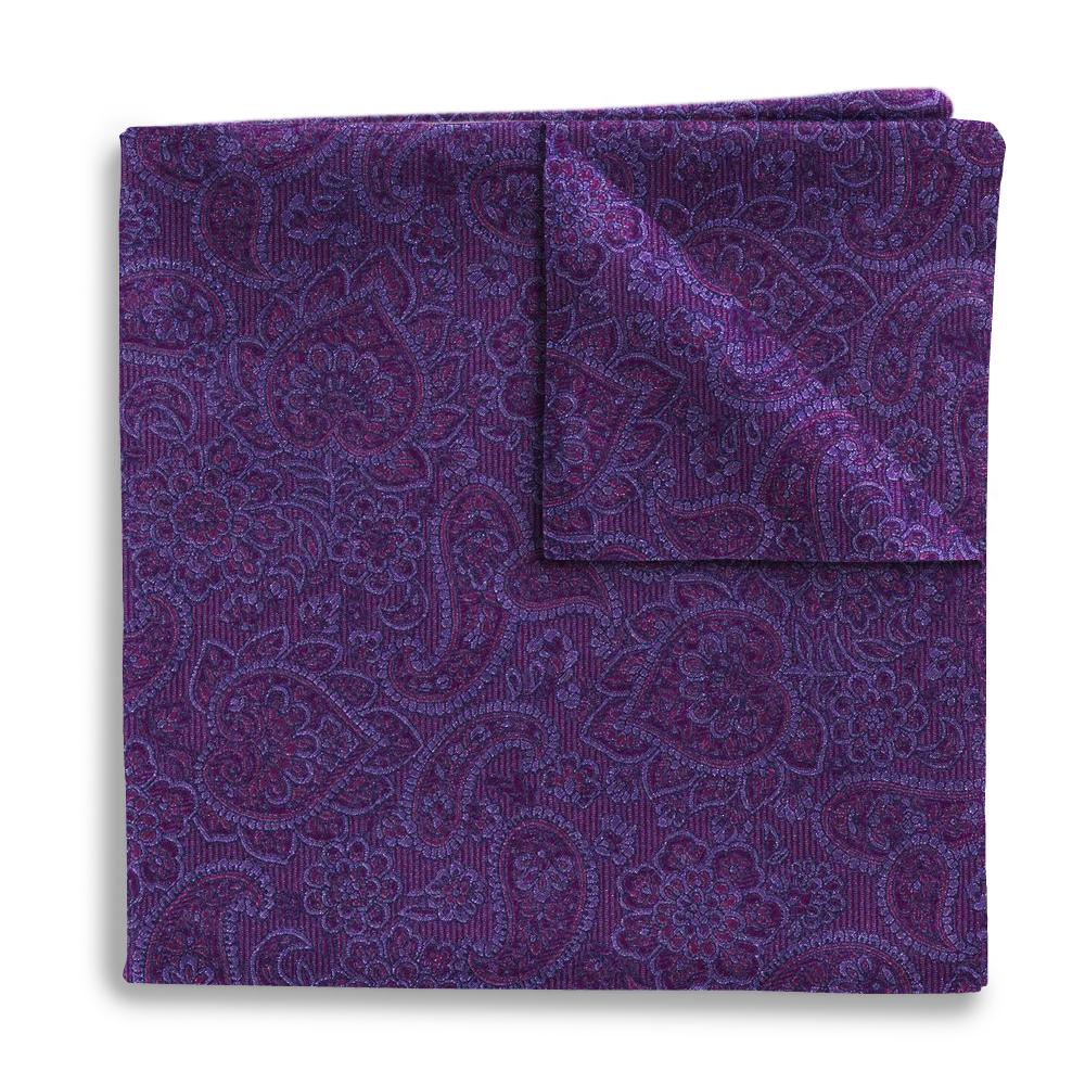 Pembroke Plum - Pocket Squares