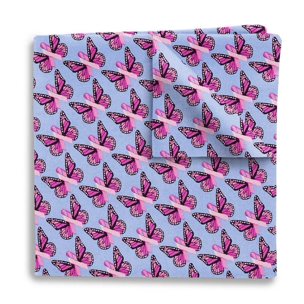 Papillon Pink - Pocket Squares