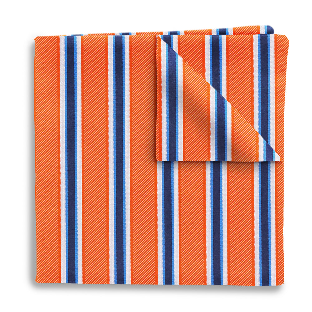 Riverside Orange - Pocket Squares