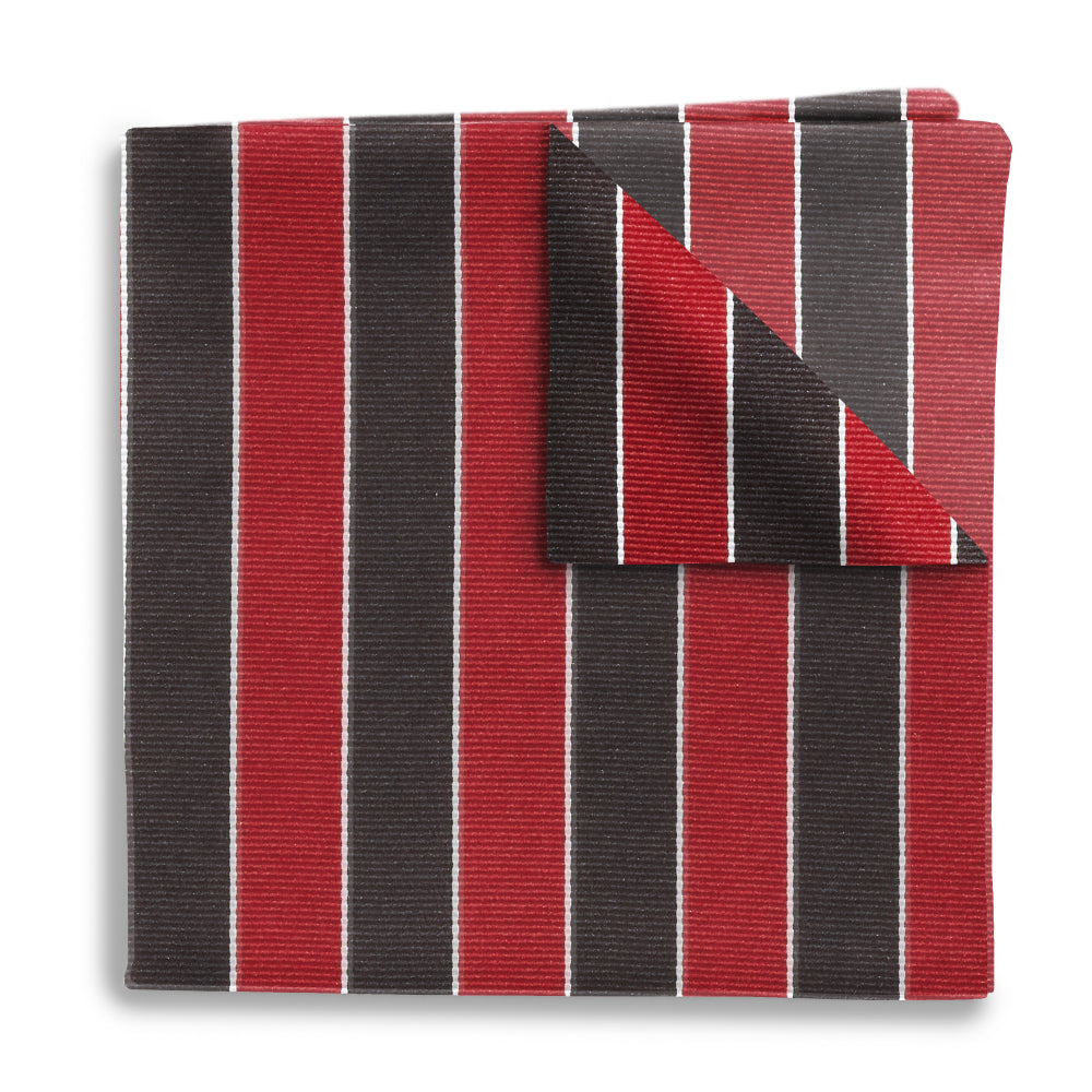 Scholastic Red/Black - Pocket Squares