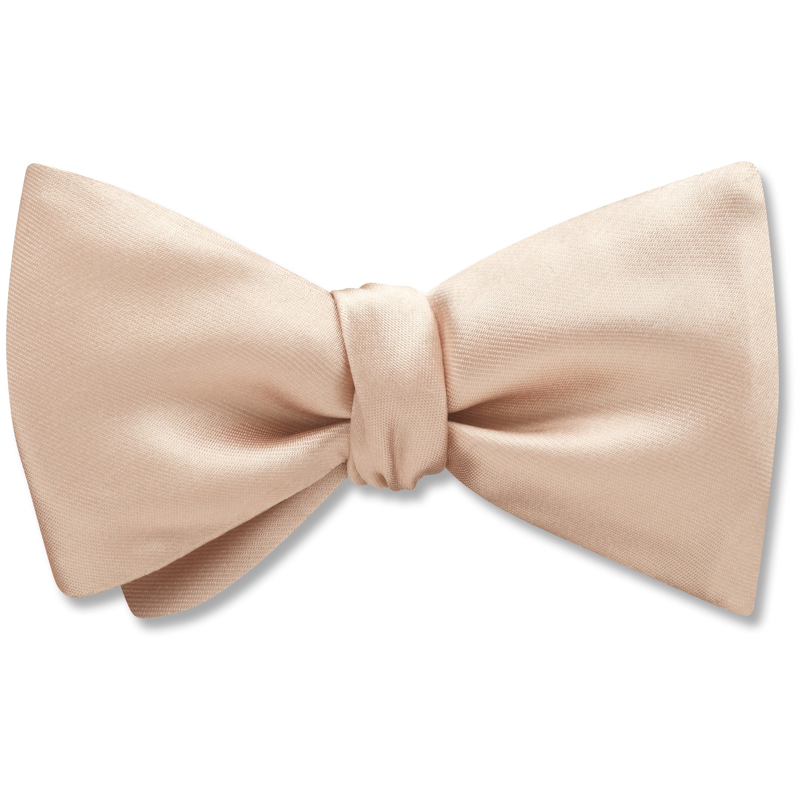champagne coloured bow tie