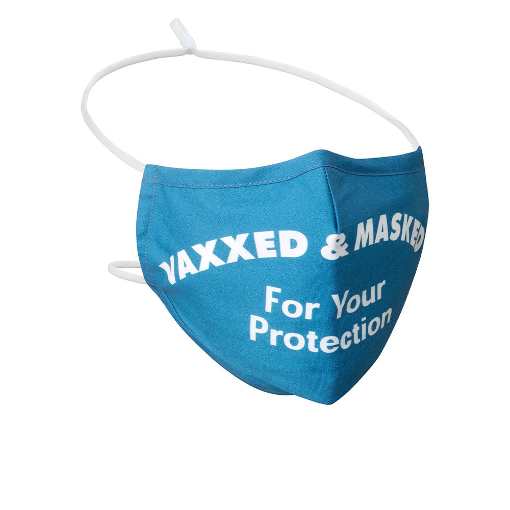 Vaxxed Over-The-Head Face Mask