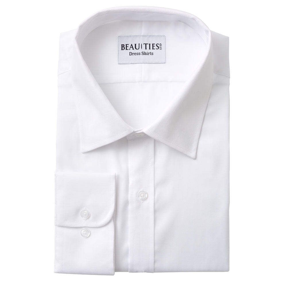 White Herringbone Dress Shirt – Beau Ties of Vermont